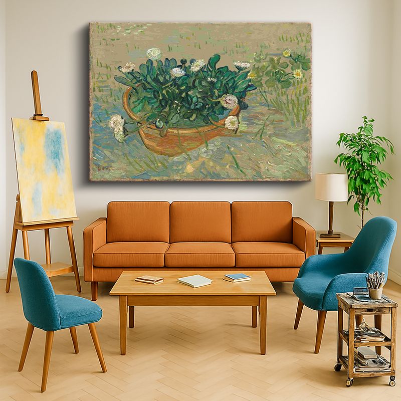 Ressam Kanvas Tablo 1072